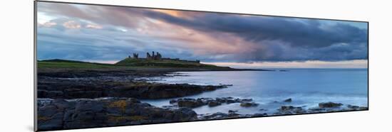 Dunstanburgh Castle, Northumberland, England, United Kingdom, Europe-John Alexander-Mounted Photographic Print