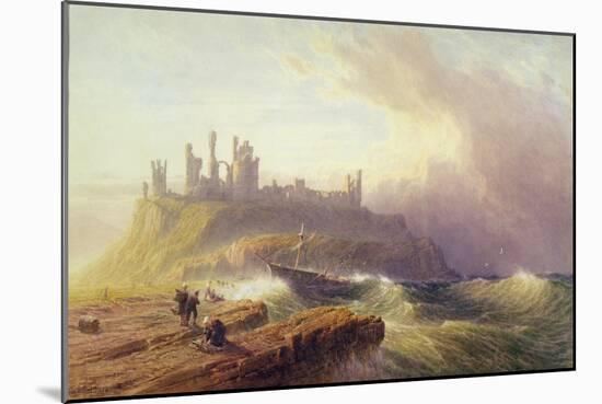 Dunstanburgh Castle, Northumberland-John Mogford-Mounted Giclee Print