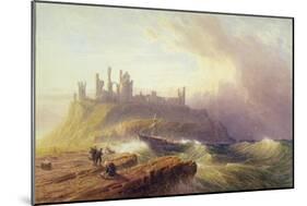 Dunstanburgh Castle, Northumberland-John Mogford-Mounted Giclee Print