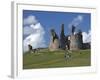 Dunstanburgh Castle Ruins, Northumberland, England-David Wall-Framed Photographic Print