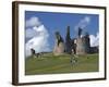 Dunstanburgh Castle Ruins, Northumberland, England-David Wall-Framed Photographic Print