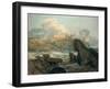 Dunstanburgh Castle-J. M. W. Turner-Framed Giclee Print