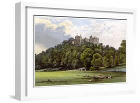 Dunster Castle, Home of the Fownes-Luttrell Family, Somerset, C1880-Benjamin Fawcett-Framed Giclee Print