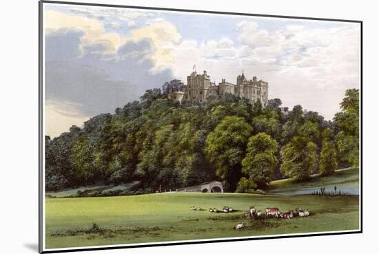 Dunster Castle, Home of the Fownes-Luttrell Family, Somerset, C1880-Benjamin Fawcett-Mounted Giclee Print