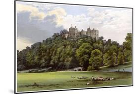 Dunster Castle, Home of the Fownes-Luttrell Family, Somerset, C1880-Benjamin Fawcett-Mounted Giclee Print