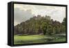 Dunster Castle, Somerset-null-Framed Stretched Canvas