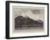 Dunster Castle, the Seat of Mr Hugh Courtenay Luttrell, Mp-Charles Auguste Loye-Framed Giclee Print