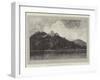 Dunster Castle, the Seat of Mr Hugh Courtenay Luttrell, Mp-Charles Auguste Loye-Framed Giclee Print