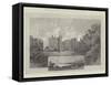 Dunster Castle-Charles Auguste Loye-Framed Stretched Canvas
