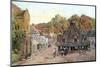 Dunster, Somerset 1912-AR Quinton-Mounted Photographic Print