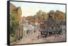 Dunster, Somerset 1912-AR Quinton-Framed Stretched Canvas