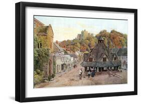 Dunster, Somerset 1912-AR Quinton-Framed Photographic Print