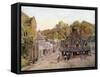 Dunster, Somerset-Alfred Robert Quinton-Framed Stretched Canvas