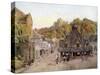 Dunster, Somerset-Alfred Robert Quinton-Stretched Canvas