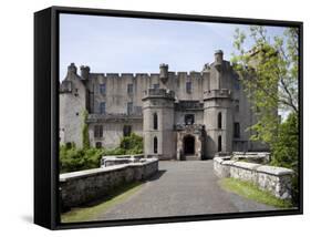 Dunvegan Castle, Isle of Skye, Scotland, United Kingdom, Europe-Nick Servian-Framed Stretched Canvas