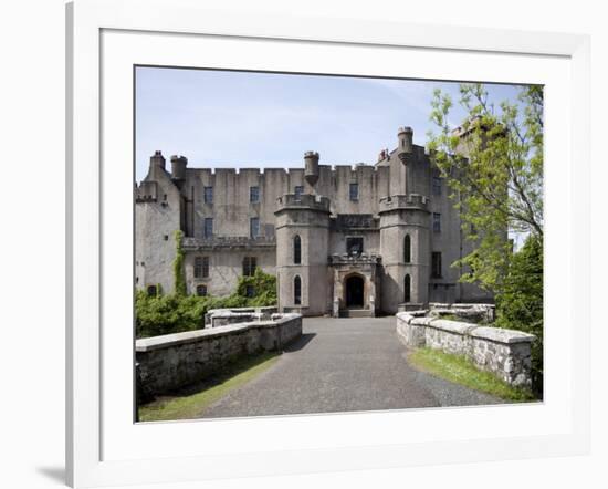 Dunvegan Castle, Isle of Skye, Scotland, United Kingdom, Europe-Nick Servian-Framed Photographic Print