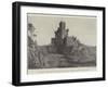 Dunvegan Castle, Isle of Skye, the Seat of Mr Norman Magnus Macleod, Cmg-null-Framed Giclee Print