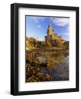 Dunvegan Castle of the Macleods of Skye, Isle of Skye, Highlands, Scotland, UK-Patrick Dieudonne-Framed Premium Photographic Print