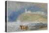 Dunwich, Suffolk, C.1827 (W/C on Paper)-Joseph Mallord William Turner-Stretched Canvas