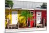Duo Colored Houses - Florida-Philippe Hugonnard-Mounted Photographic Print