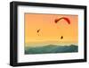 Duo Paragliding Flight-Aurelien Laforet-Framed Photographic Print