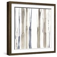 Duo Tone Trees II-null-Framed Art Print