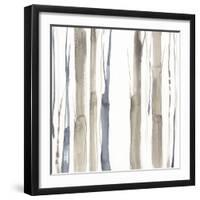 Duo Tone Trees II-null-Framed Art Print