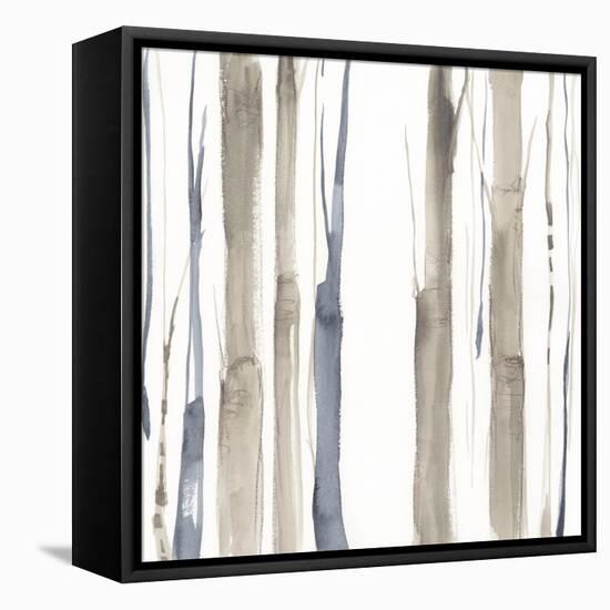 Duo Tone Trees II-null-Framed Stretched Canvas
