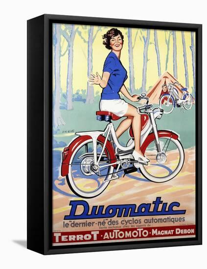 Duomatic, Ca, 1955-null-Framed Stretched Canvas