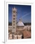 Duomo and 14th Century Campanile, Siena, Tuscany, Italy-Patrick Dieudonne-Framed Photographic Print