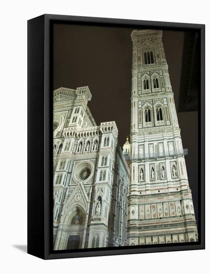 Duomo and Campanile Di Giotto, Florence, Tuscany, Italy-Robert Harding-Framed Stretched Canvas