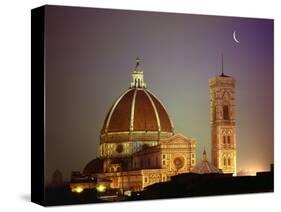 Duomo and Campanile of Santa Maria del Fiore Seen from the West-Jim Zuckerman-Stretched Canvas