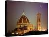 Duomo and Campanile of Santa Maria del Fiore Seen from the West-Jim Zuckerman-Stretched Canvas