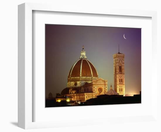 Duomo and Campanile of Santa Maria del Fiore Seen from the West-Jim Zuckerman-Framed Photographic Print