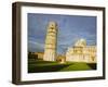 Duomo and Leaning Tower, Pisa, Italy-Terry Eggers-Framed Photographic Print