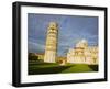 Duomo and Leaning Tower, Pisa, Italy-Terry Eggers-Framed Photographic Print