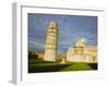 Duomo and Leaning Tower, Pisa, Italy-Terry Eggers-Framed Photographic Print