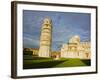 Duomo and Leaning Tower, Pisa, Italy-Terry Eggers-Framed Photographic Print