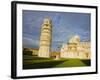 Duomo and Leaning Tower, Pisa, Italy-Terry Eggers-Framed Photographic Print