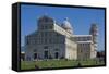 Duomo and Leaning Tower, UNESCO World Heritage Site, Pisa, Tuscany, Italy, Europe-Charles Bowman-Framed Stretched Canvas