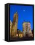 Duomo and the Baptistry, Parma, Emilia Romagna, Italy, Europe-Tondini Nico-Framed Stretched Canvas