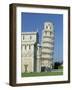 Duomo and the Leaning Tower in the Campo Dei Miracoli, Pisa, Tuscany, Italy-Gavin Hellier-Framed Photographic Print