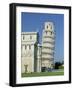 Duomo and the Leaning Tower in the Campo Dei Miracoli, Pisa, Tuscany, Italy-Gavin Hellier-Framed Photographic Print