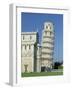 Duomo and the Leaning Tower in the Campo Dei Miracoli, Pisa, Tuscany, Italy-Gavin Hellier-Framed Photographic Print