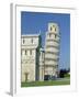 Duomo and the Leaning Tower in the Campo Dei Miracoli, Pisa, Tuscany, Italy-Gavin Hellier-Framed Photographic Print