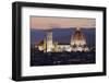 Duomo at Night from Piazza Michelangelo, Florencetuscany, Italy, Europe-Stuart Black-Framed Photographic Print