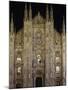Duomo at Night, Milan, Lombardy, Italy, Europe-Vincenzo Lombardo-Mounted Photographic Print