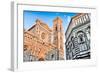 Duomo & Baptistry in Florence-null-Framed Art Print