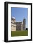 Duomo (Cathedral) and Leaning Tower, UNESCO World Heritage Site, Pisa, Tuscany, Italy, Europe-Simon Montgomery-Framed Photographic Print