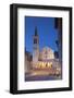 Duomo (Cathedral) in Piazza Del Duomo at Dusk, Spoleto, Umbria, Italy-Ian Trower-Framed Photographic Print